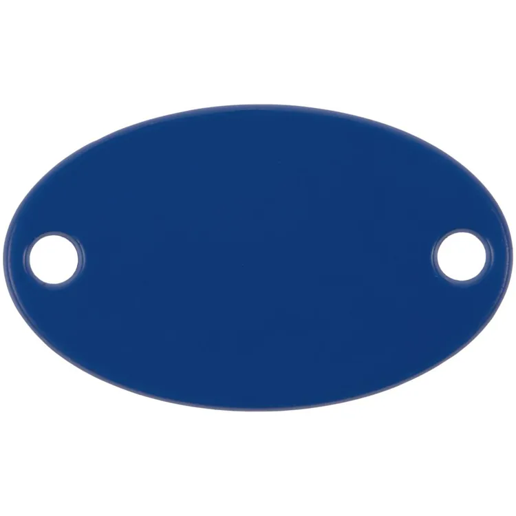 Шильдик металлический Alfa Oval, синий арт.13843.44