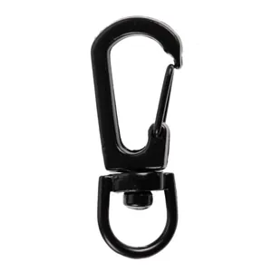 Застежка-карабин Snap Hook, S, черная арт.16506.30