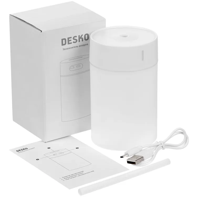 Настольный увлажнитель Desko, белый арт.15718.60
