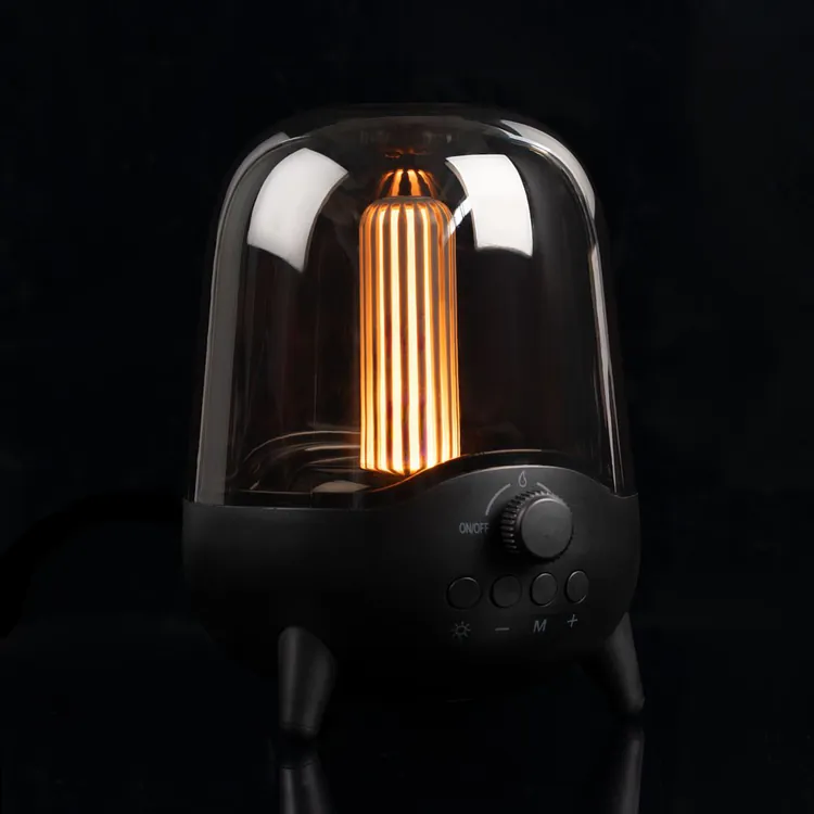 Беспроводная колонка с подсветкой soundFlicker, черная арт.15721