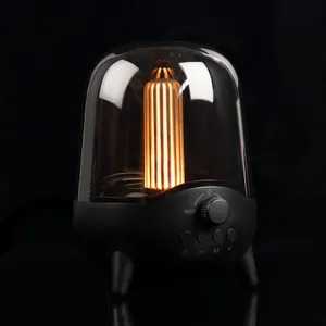 Беспроводная колонка с подсветкой soundFlicker, черная арт.15721