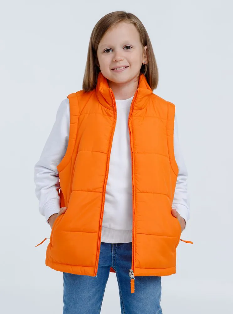 Жилет детский Kama Kids, оранжевый арт.26728.20