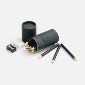 Набор цветных карандашей Pencilvania Tube Plus, черный арт.15634.30