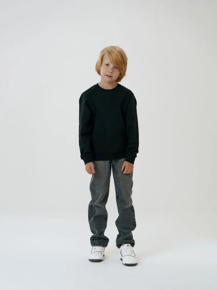 Свитшот детский Toima Kids 2.0, черный арт.16210.30