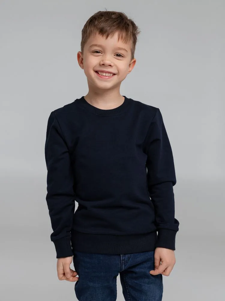 Свитшот детский Toima Kids 2.0, темно-синий арт.16210.40