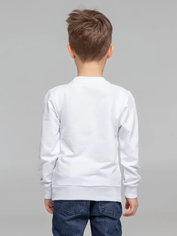 Свитшот детский Toima Kids 2.0, белый арт.16210.60