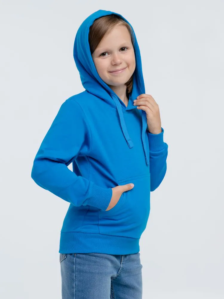 Худи детское Kirenga Kids 2.0, бирюзовое арт.16211.14