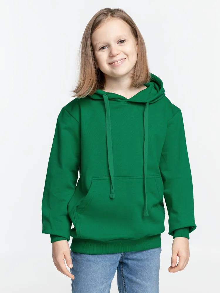 Худи детское Kirenga Kids 2.0, зеленое арт.16211.92