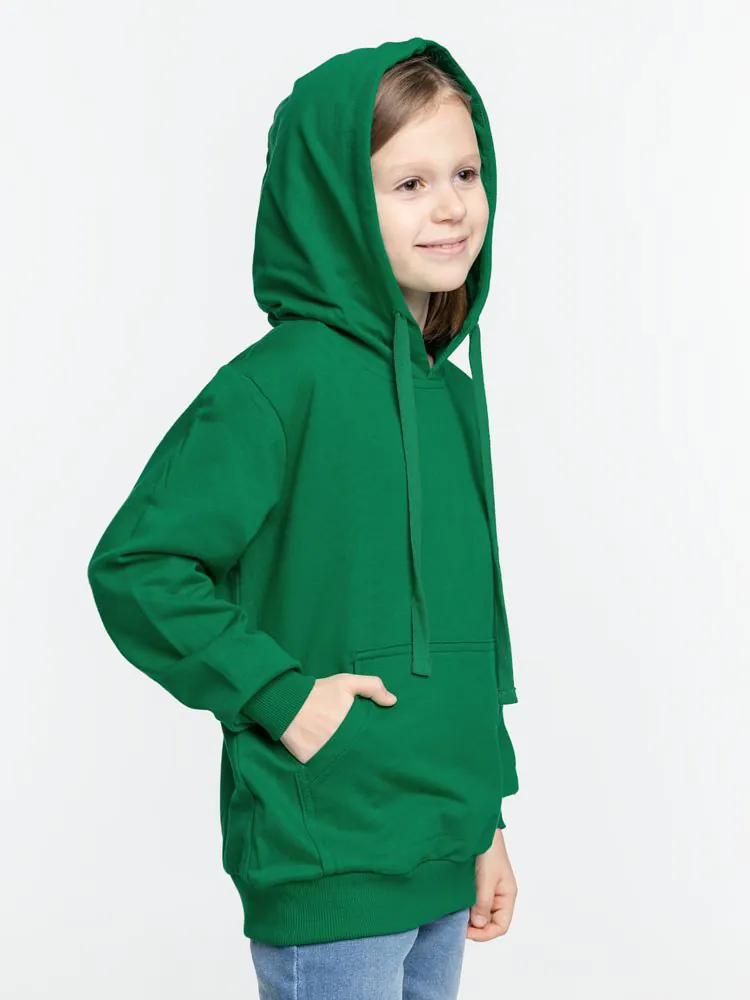 Худи детское Kirenga Kids 2.0, зеленое арт.16211.92