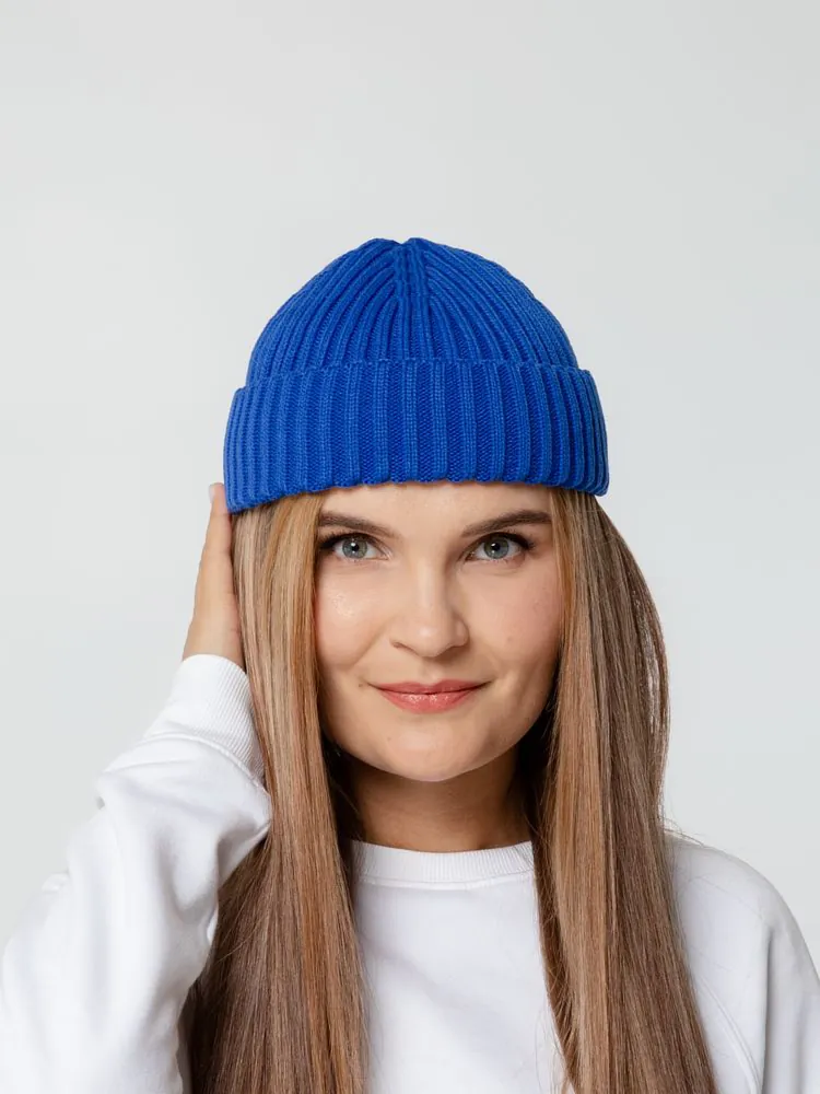 Шапка Hipsta, синяя (василек) арт.15691.40