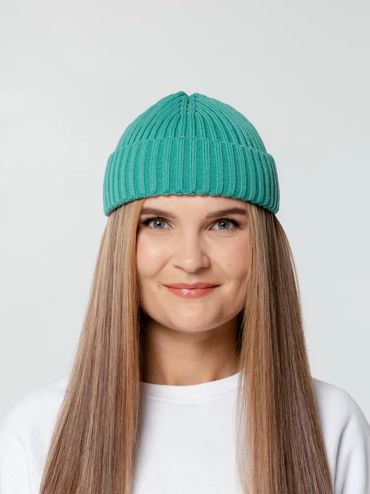 Шапка Hipsta, бирюзовая (тиффани) арт.15691.49