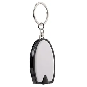 Брелок-фонарик Vivid, ver.2, белый с черным арт.15697.60