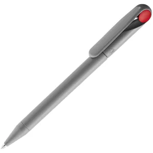 Ручка шариковая Prodir DS1 TMM Dot, серая с красным арт.3425.15