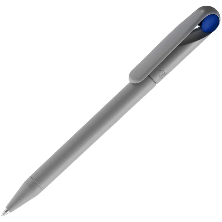 Ручка шариковая Prodir DS1 TMM Dot, серая с синим арт.3425.14
