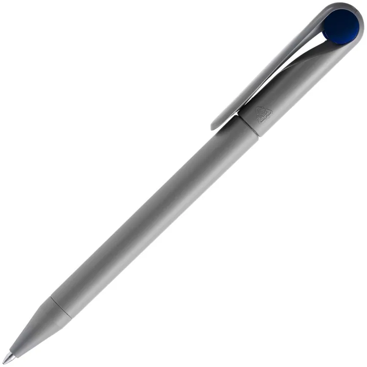 Ручка шариковая Prodir DS1 TMM Dot, серая с синим арт.3425.14
