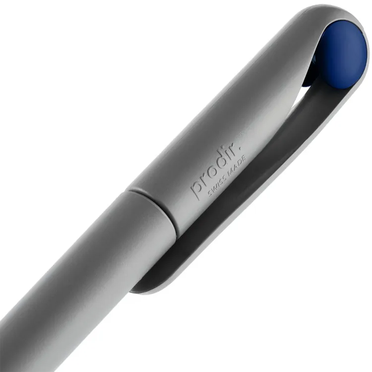 Ручка шариковая Prodir DS1 TMM Dot, серая с синим арт.3425.14