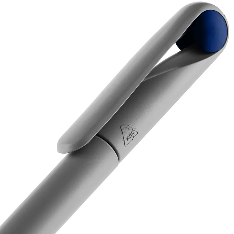 Ручка шариковая Prodir DS1 TMM Dot, серая с синим арт.3425.14