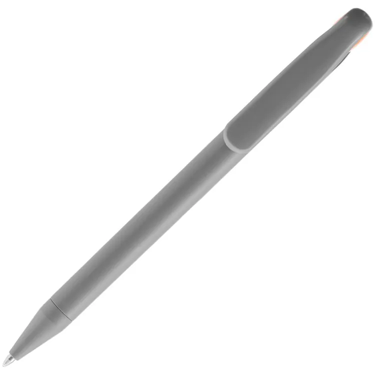 Ручка шариковая Prodir DS1 TMM Dot, серая с оранжевым арт.3425.12