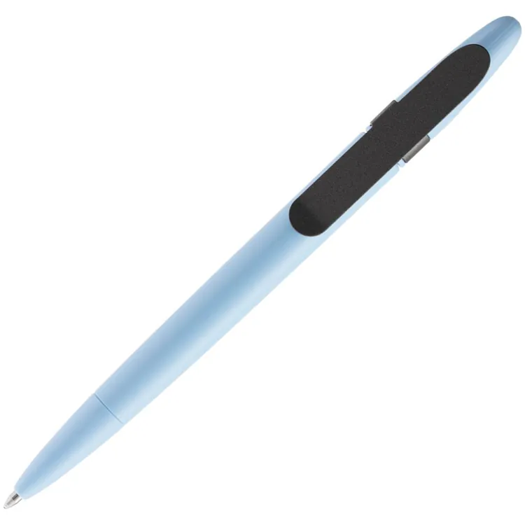 Ручка шариковая Prodir DS5 TSM Metal Clip, голубая с серым арт.16199.14