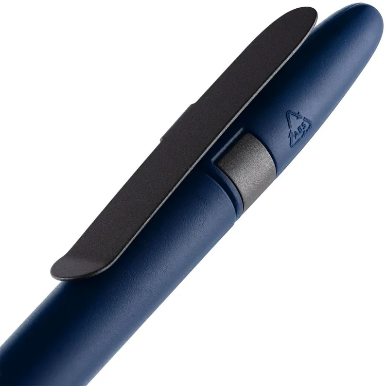 Ручка шариковая Prodir DS5 TSM Metal Clip, синяя с серым арт.16199.41