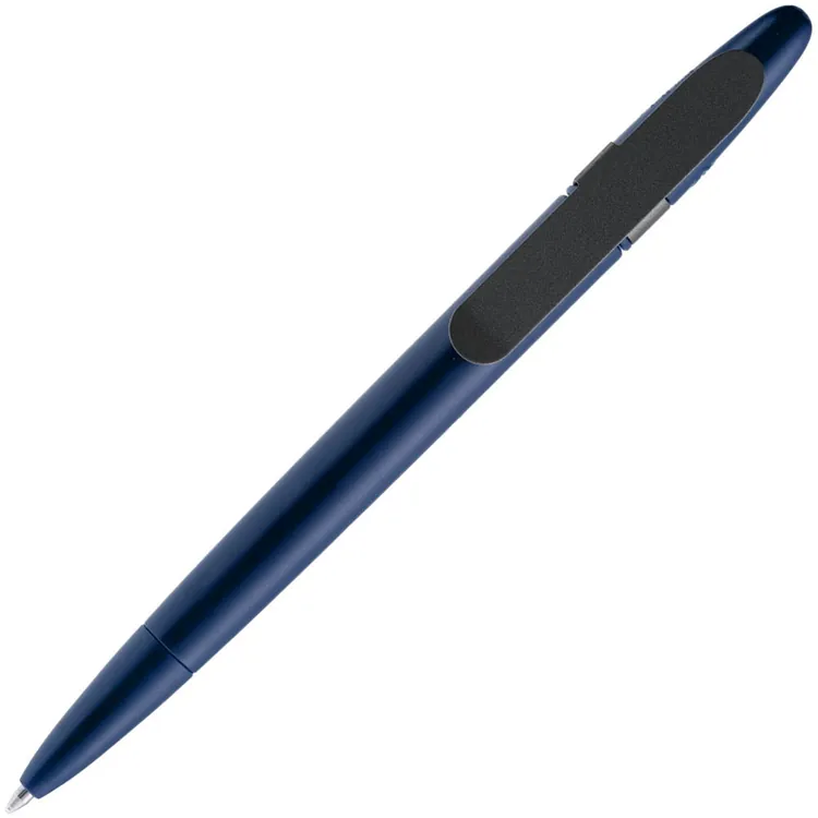 Ручка шариковая Prodir DS5 TSM Metal Clip, синяя с серым арт.16199.41