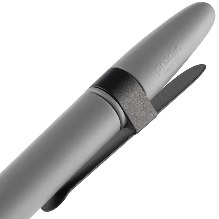 Ручка шариковая Prodir DS5 TSM Metal Clip, серая арт.16199.10