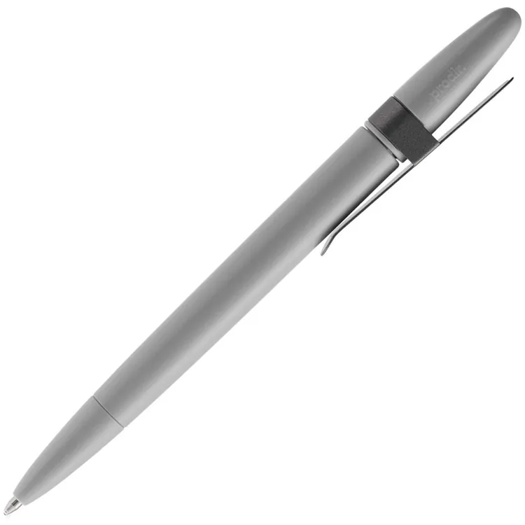 Ручка шариковая Prodir DS5 TSM Metal Clip, серая арт.16199.10