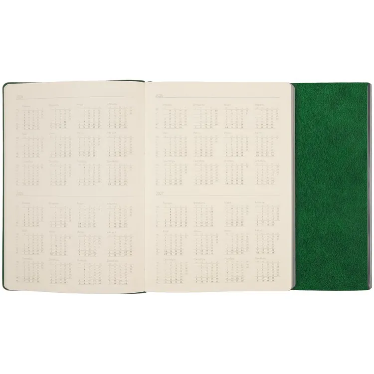 Ежедневник Petrus Flap, недатированный, зеленый арт.16630.90