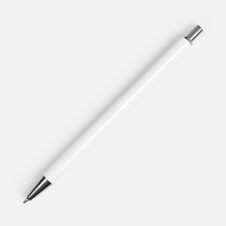 Ручка шариковая Slim Beam, белая арт.18318.60