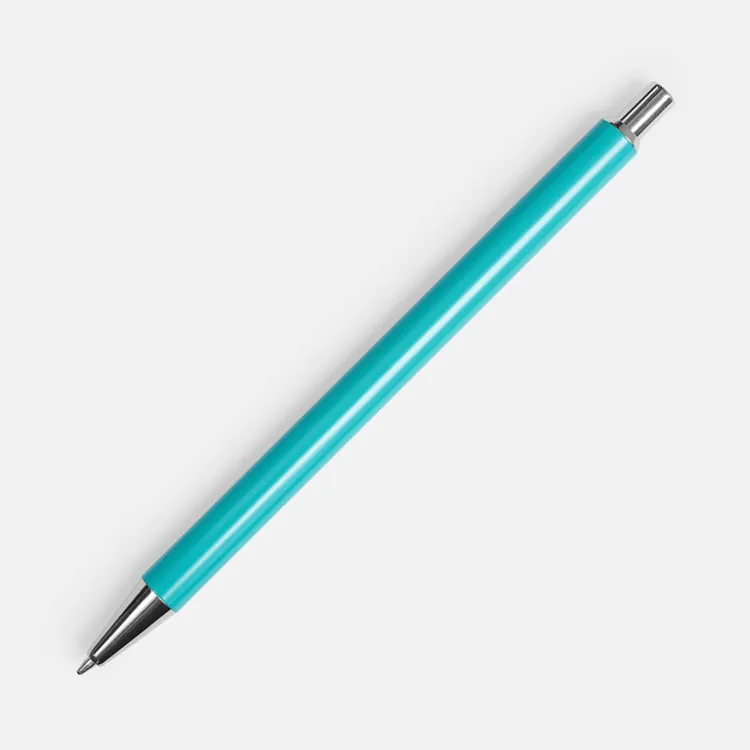 Ручка шариковая Slim Beam, бирюзовая арт.18318.49