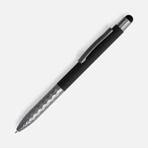 Ручка шариковая Digit Soft Touch со стилусом, черная арт.18322.30
