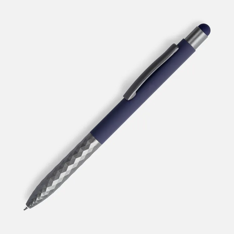 Ручка шариковая Digit Soft Touch со стилусом, синяя арт.18322.40