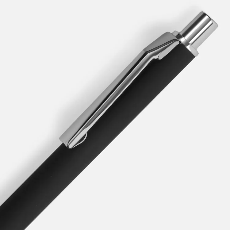 Ручка шариковая Lobby Soft Touch Chrome, черная арт.18323.30