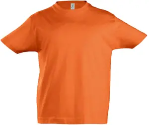 Футболка детская Imperial Kids, оранжевая арт.2505.20