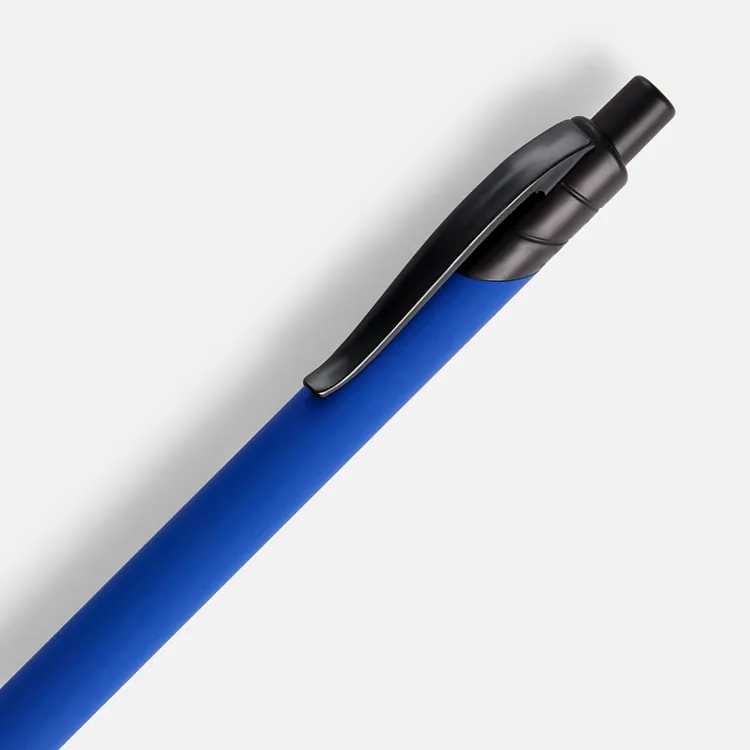 Ручка шариковая Undertone Black Soft Touch, ярко-синяя арт.18325.14