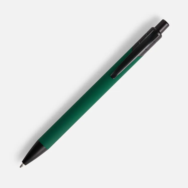 Ручка шариковая Undertone Black Soft Touch, зеленая арт.18325.90