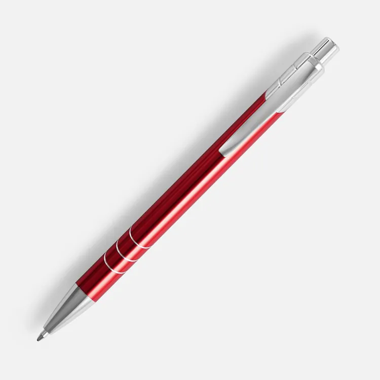 Ручка шариковая Undertone Metallic, красная арт.18326.50