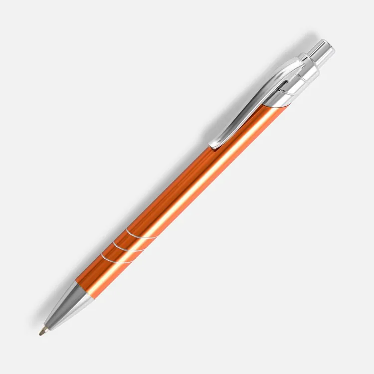 Ручка шариковая Undertone Metallic, оранжевая арт.18326.20