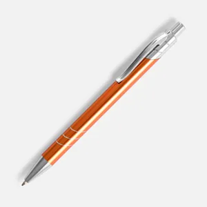 Ручка шариковая Undertone Metallic, оранжевая арт.18326.20