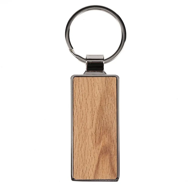 Брелок Wood Rectangle, ver.3 арт.15680