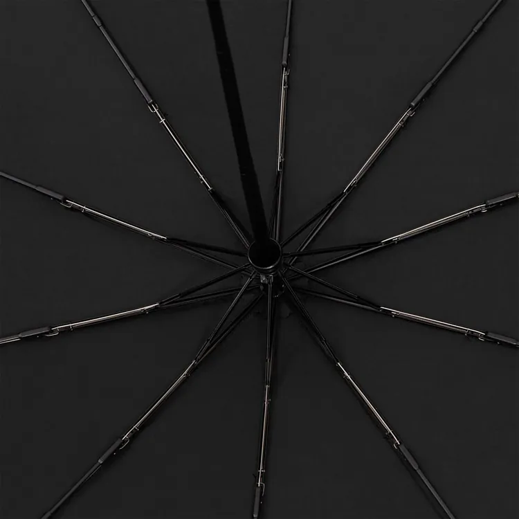 Зонт складной Cloudburst в подарочной упаковке, черный арт.17192.30