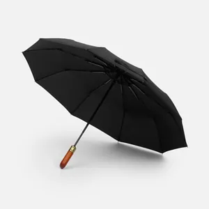 Зонт складной Cloudburst в подарочной упаковке, черный арт.17192.30
