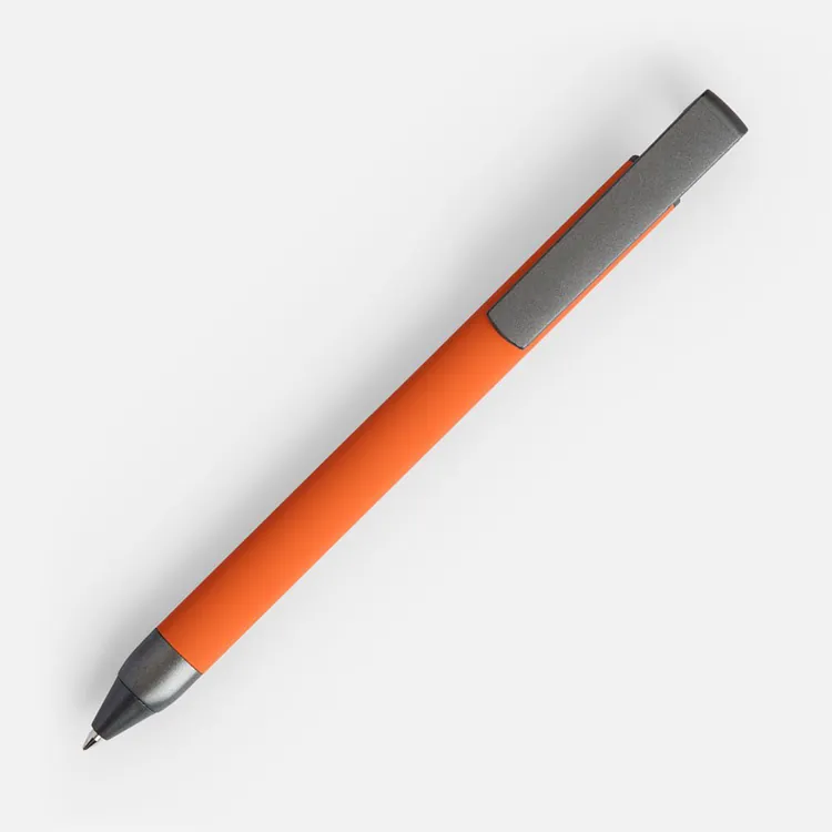 Ручка шариковая Standic с подставкой для телефона, оранжевая арт.16169.20