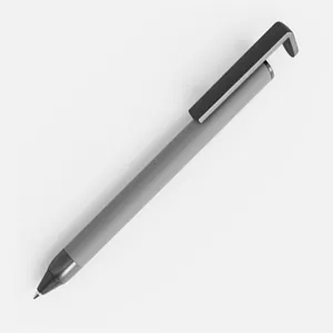 Ручка шариковая Standic с подставкой для телефона, серая арт.16169.10