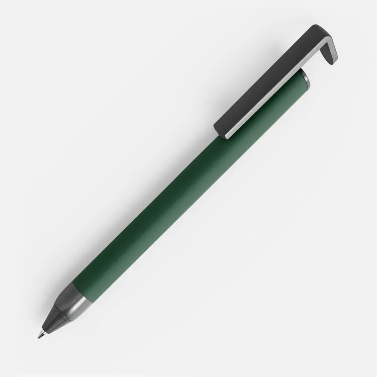 Ручка шариковая Standic с подставкой для телефона, зеленая арт.16169.90