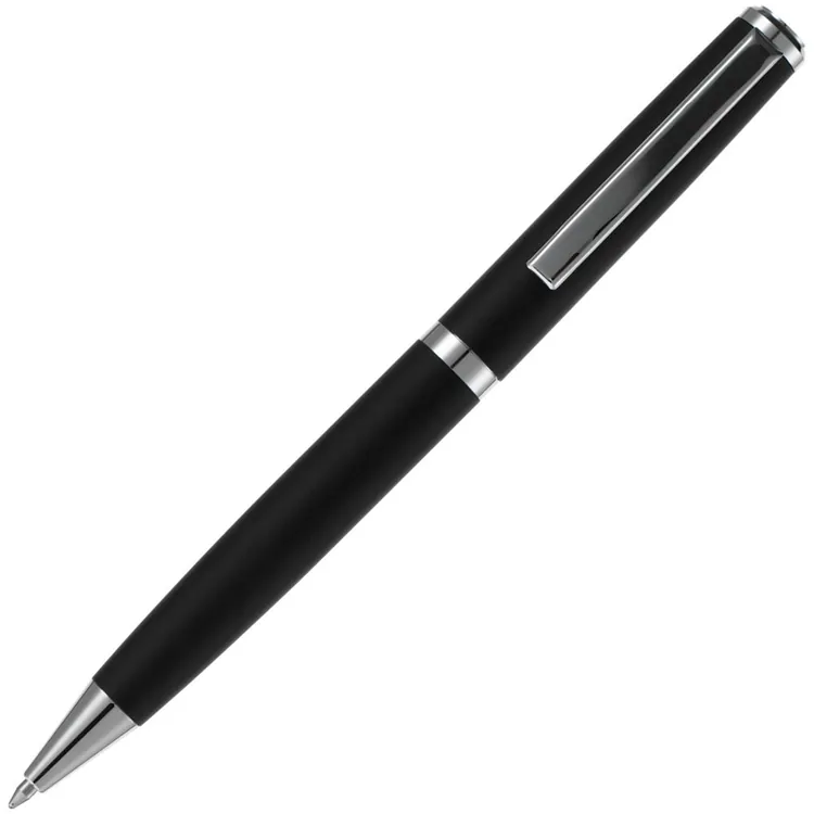Ручка шариковая Inkish Chrome, черная арт.16173.30