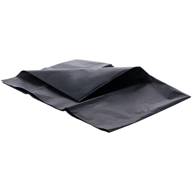 Декоративная упаковочная бумага Tissue, черная арт.27672.30