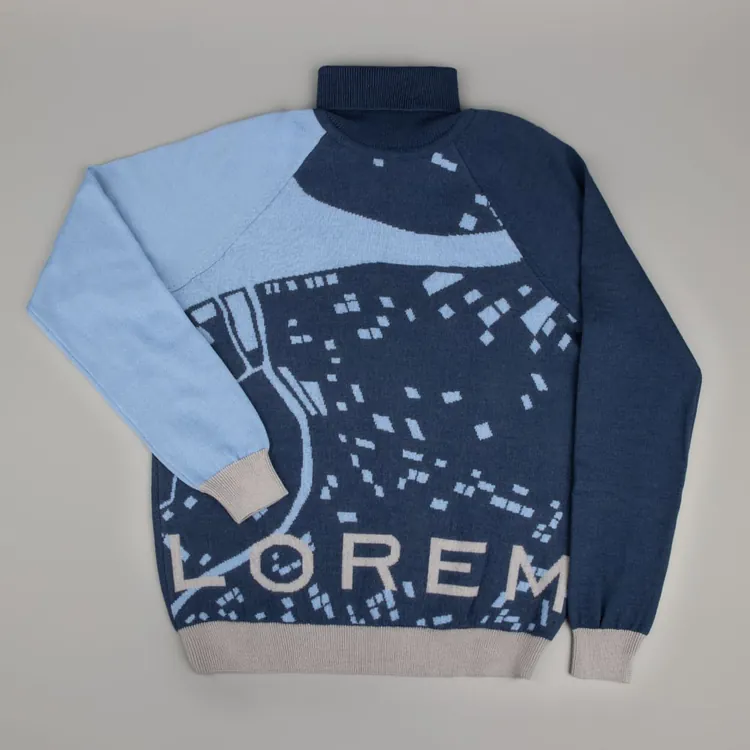 Джемпер на заказ Tricksy Net Reglan, полушерсть арт.18244.02