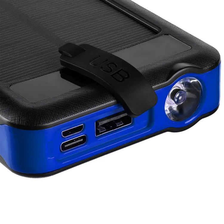Аккумулятор с беспроводной зарядкой Holiday Maker Wireless, 10000 мАч, синий арт.24979.40