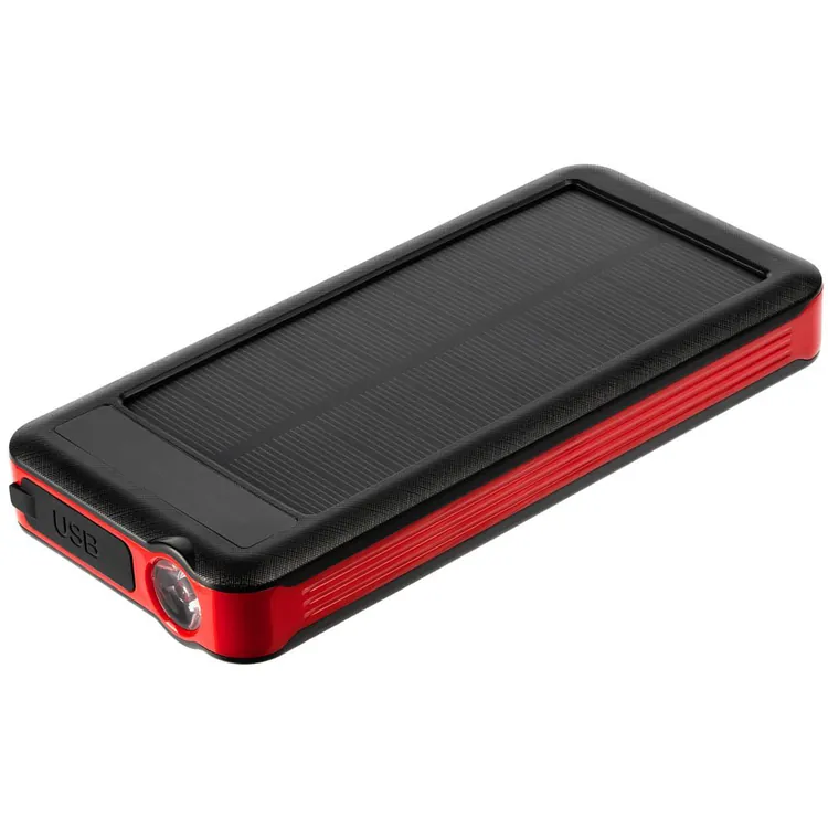 Аккумулятор с беспроводной зарядкой Holiday Maker Wireless, 10000 мАч, красный арт.24979.50